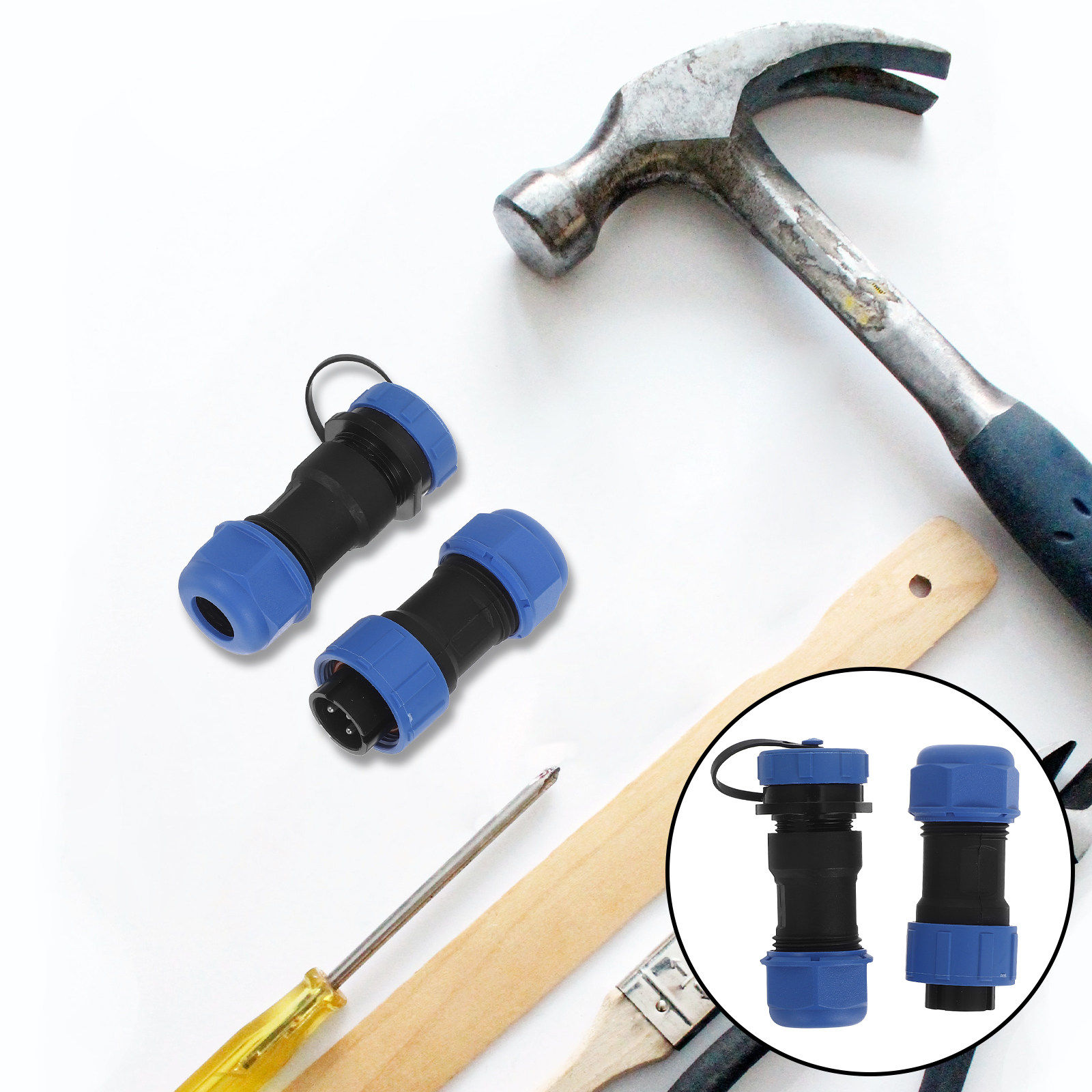 Aviator Connector Kit - 1 комплект авиационных водонепроницаемых круглых разъемов,
