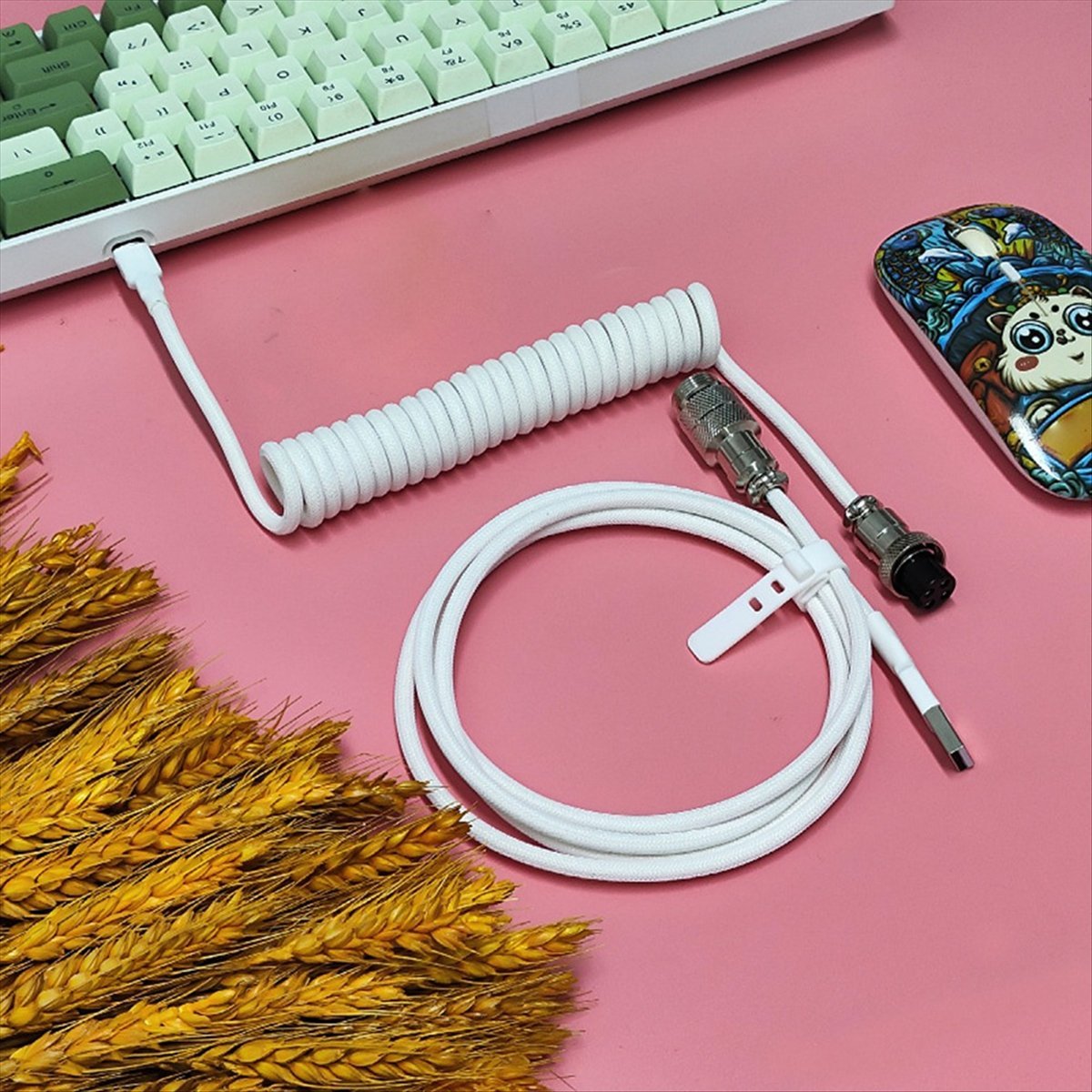 Coiled Usb Cable - Кабель USB Type-C AAAE для игровых