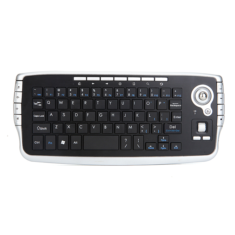Gaming Keyboard Budget - Jomaa Портативная беспроводная USB-клавиатура с трекболом