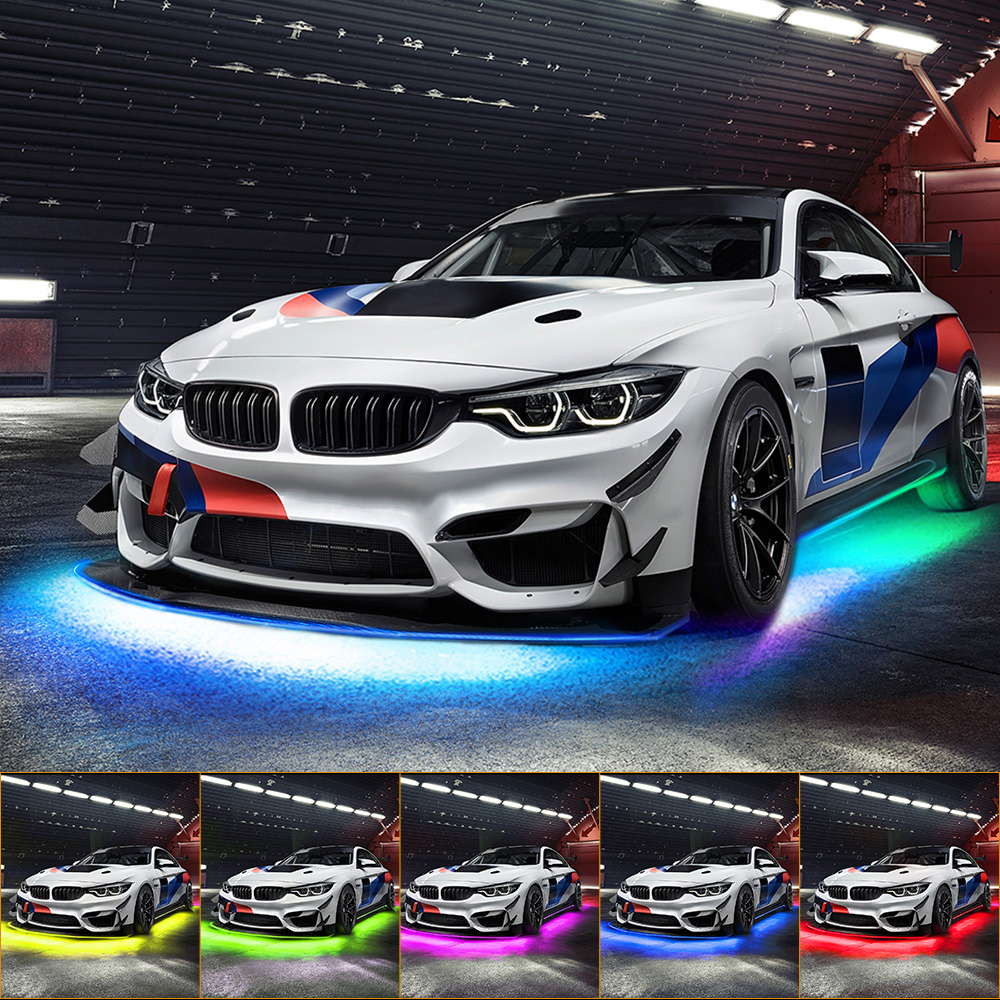 Неоновая фотовспышка для автом – обзор и цена Rgb Underglow Strip
