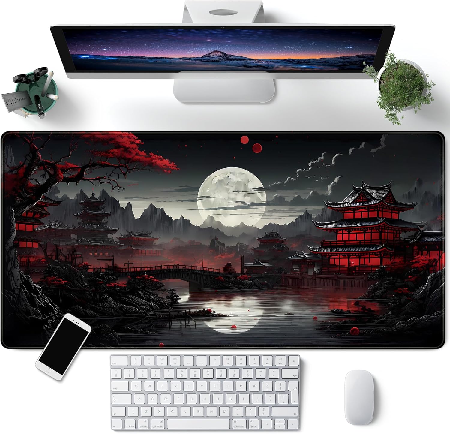 Японский настольный коврик Riv – обзор и цена Gaming Keyboard And Mouse Pad