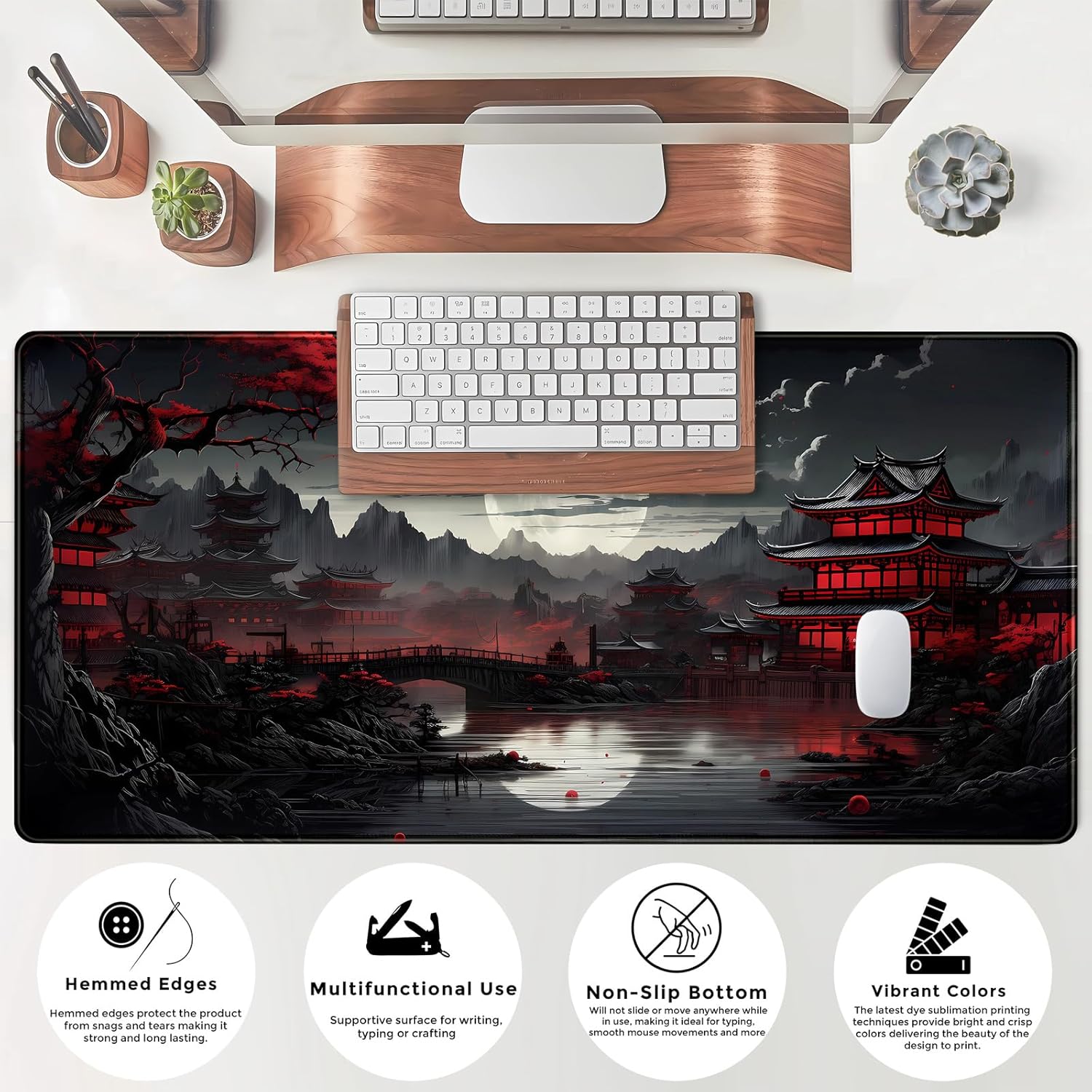 Японский настольный коврик Riv – обзор и цена Gaming Keyboard And Mouse Pad