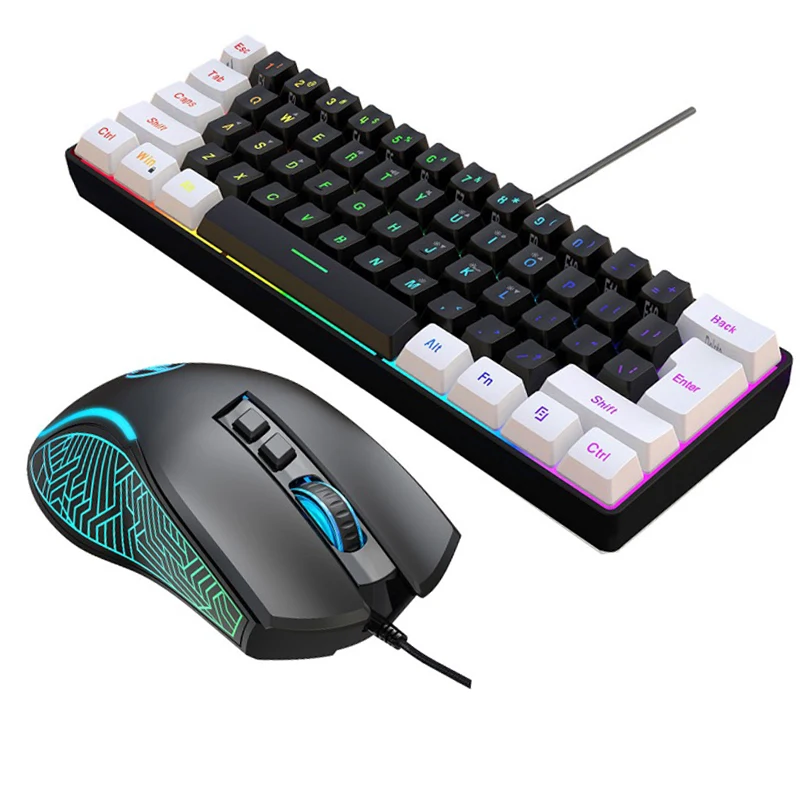 Комплект для геймеров: 60% кла – обзор и цена Gaming Keyboard Ergonomic