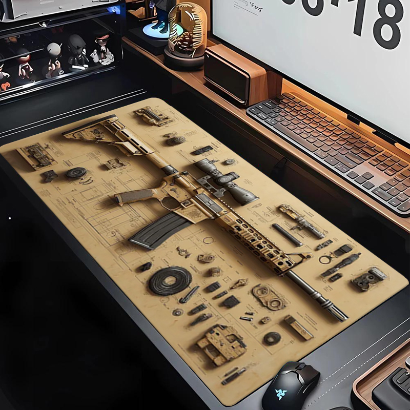 Мягкий игровой коврик для мыши – обзор и цена Gaming Keyboard And Mouse Pad