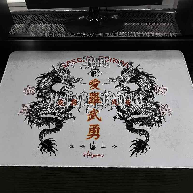 Ретро-коврик для мыши с дракон – обзор и цена Gaming Keyboard And Mouse Pad