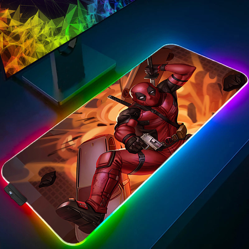 Светодиодный коврик для мыши,  – обзор и цена Gaming Keyboard Nearby