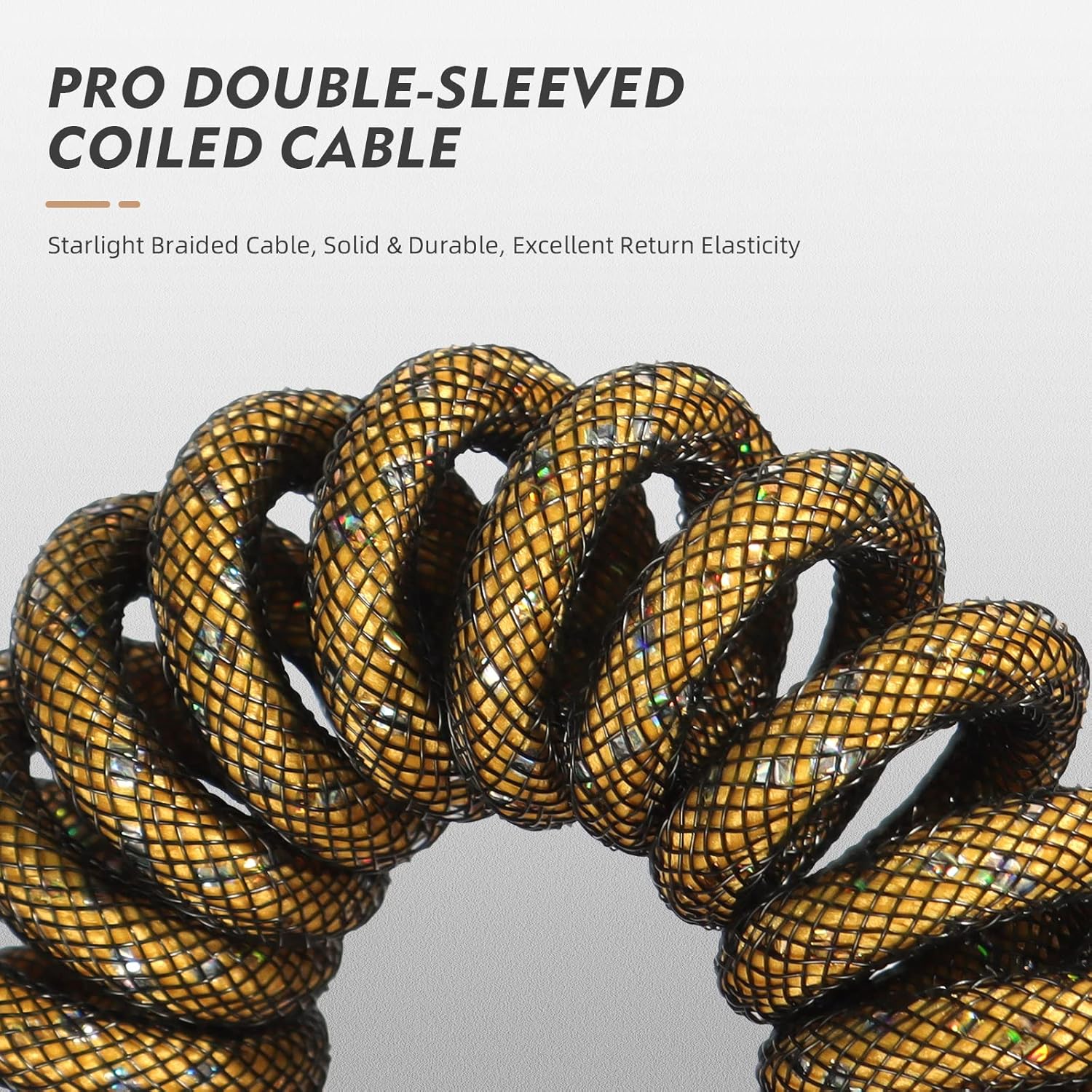 ATTACK SHARK * MAMBASNAKE C03  – обзор и цена Coiled Usb Cable