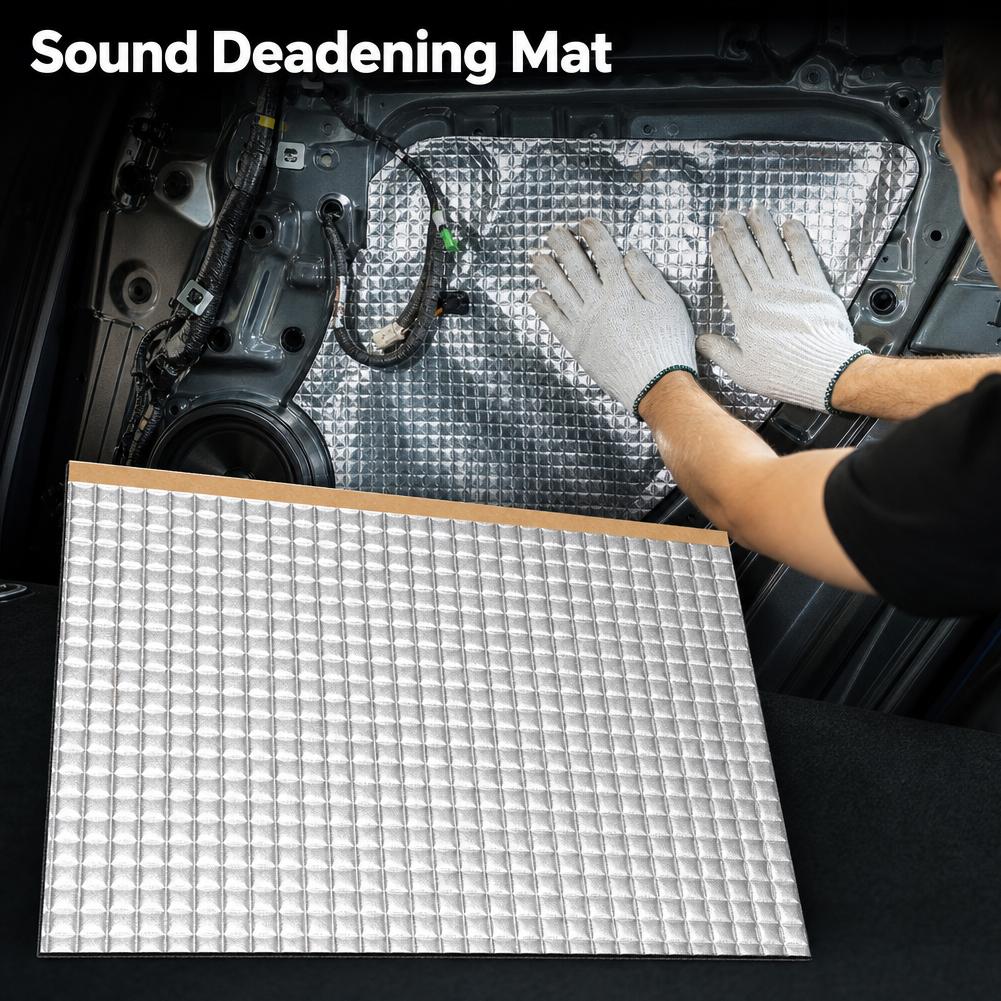 Шумопоглощающий мат для автомо – обзор и цена Foam Dampener Sheet