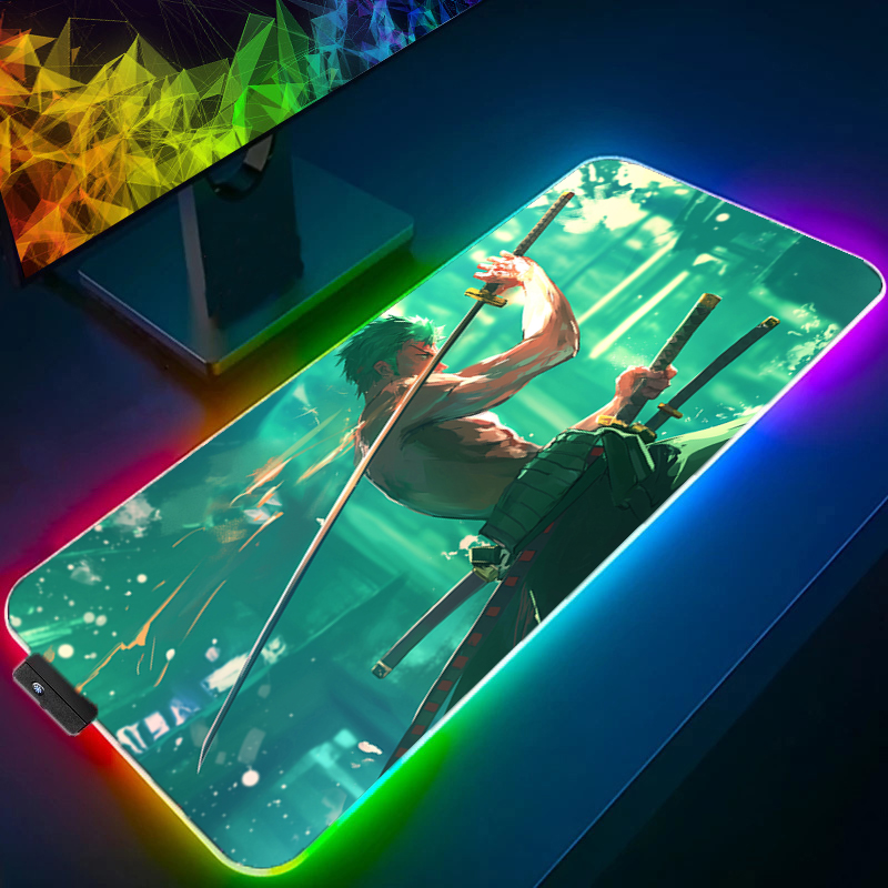ONE PIECE Zoro коврик для мыши – обзор и цена Gaming Keyboard Nearby