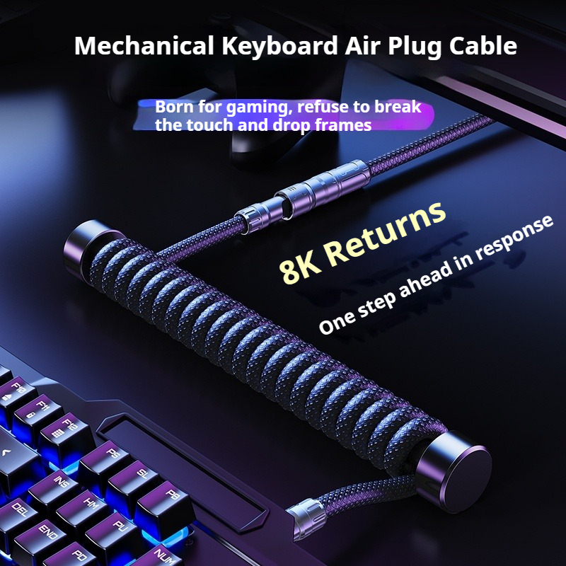 Кабель для клавиатуры Eary 1.2 – обзор и цена Coiled Usb Cable