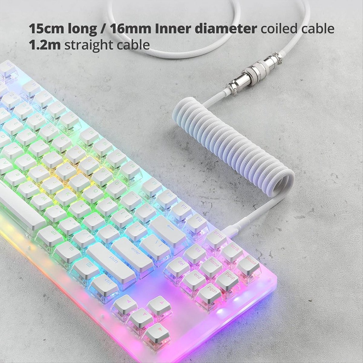 Кабель USB Type-C AAAE для игр – обзор и цена Coiled Usb Cable