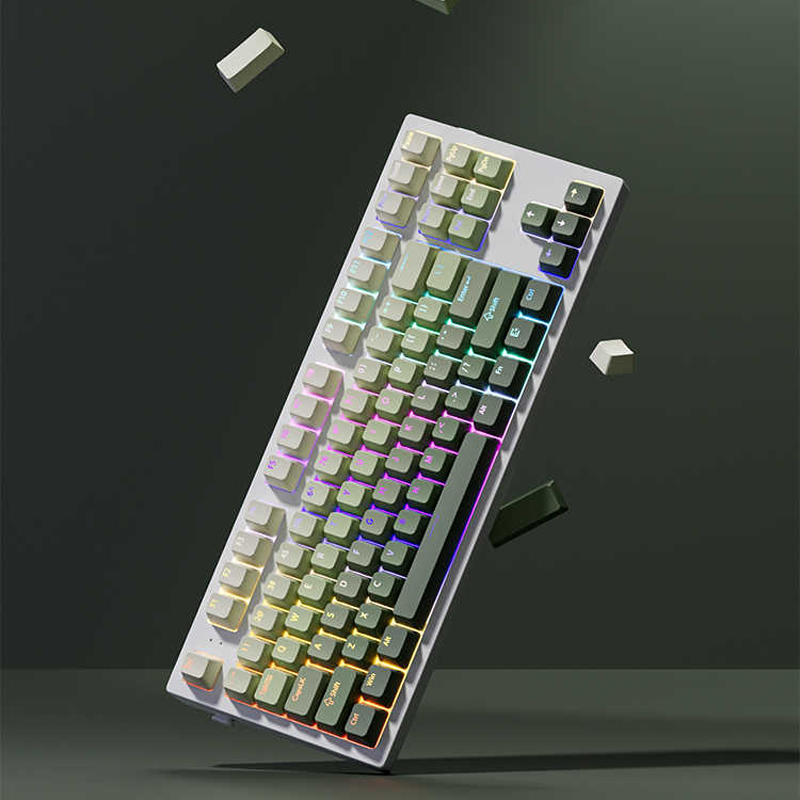 Колпачки клавиш Green Grape с  – обзор и цена Gaming Keyboard No Rgb