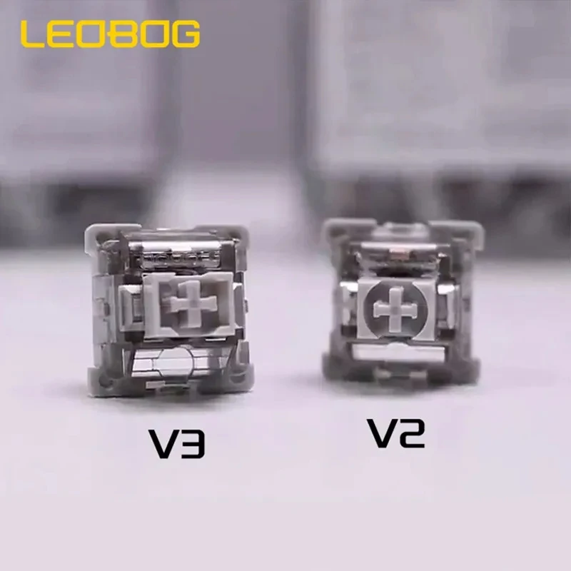 Переключатель LEOBOG GreyWood  – обзор и цена Gaming Keyboard No Rgb