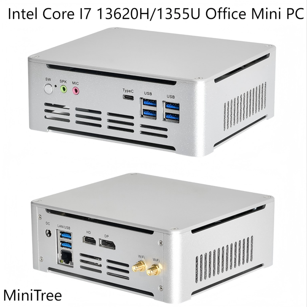 Мини-ПК Win11 Cube 13-го покол – обзор и цена Intel Cpu Core I5