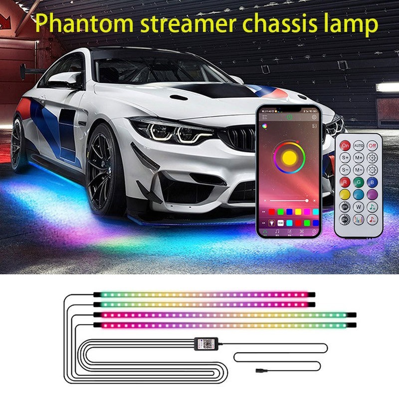 4в1 автомобильный гибкий подсв – обзор и цена Rgb Underglow Strip