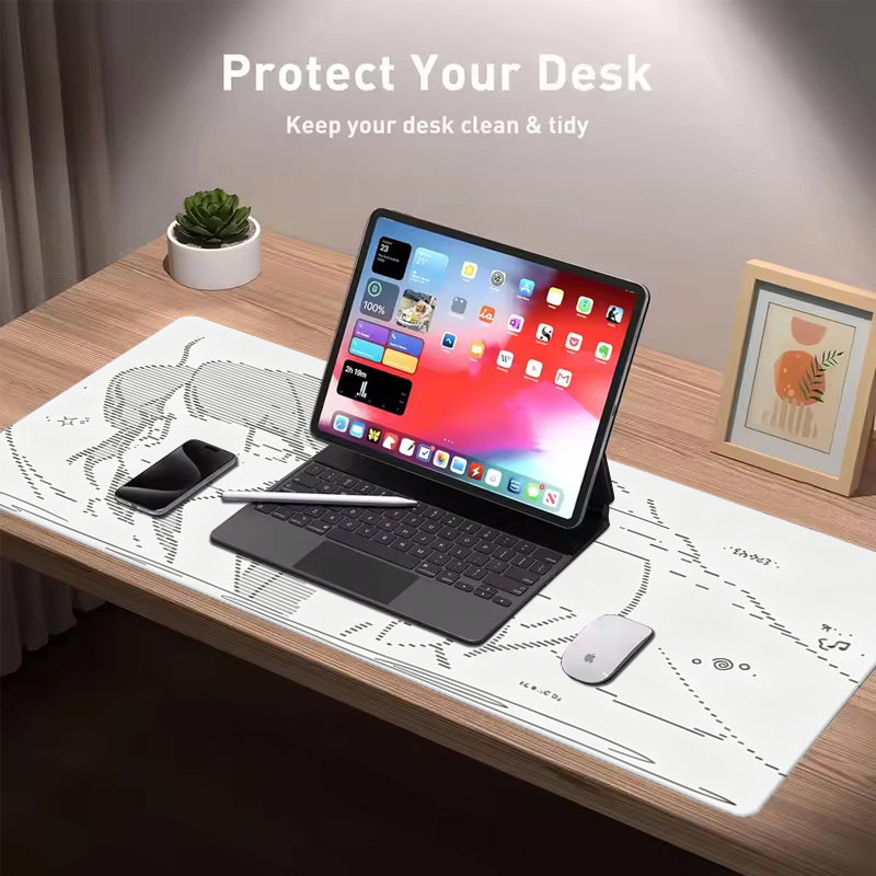 Кожаный коврик для мыши 1 шт., – обзор и цена Gaming Keyboard And Mouse Pad